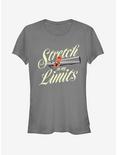 Disney Pixar The Incredibles Stretch to My Limits Girls T-Shirt, CHARCOAL, hi-res