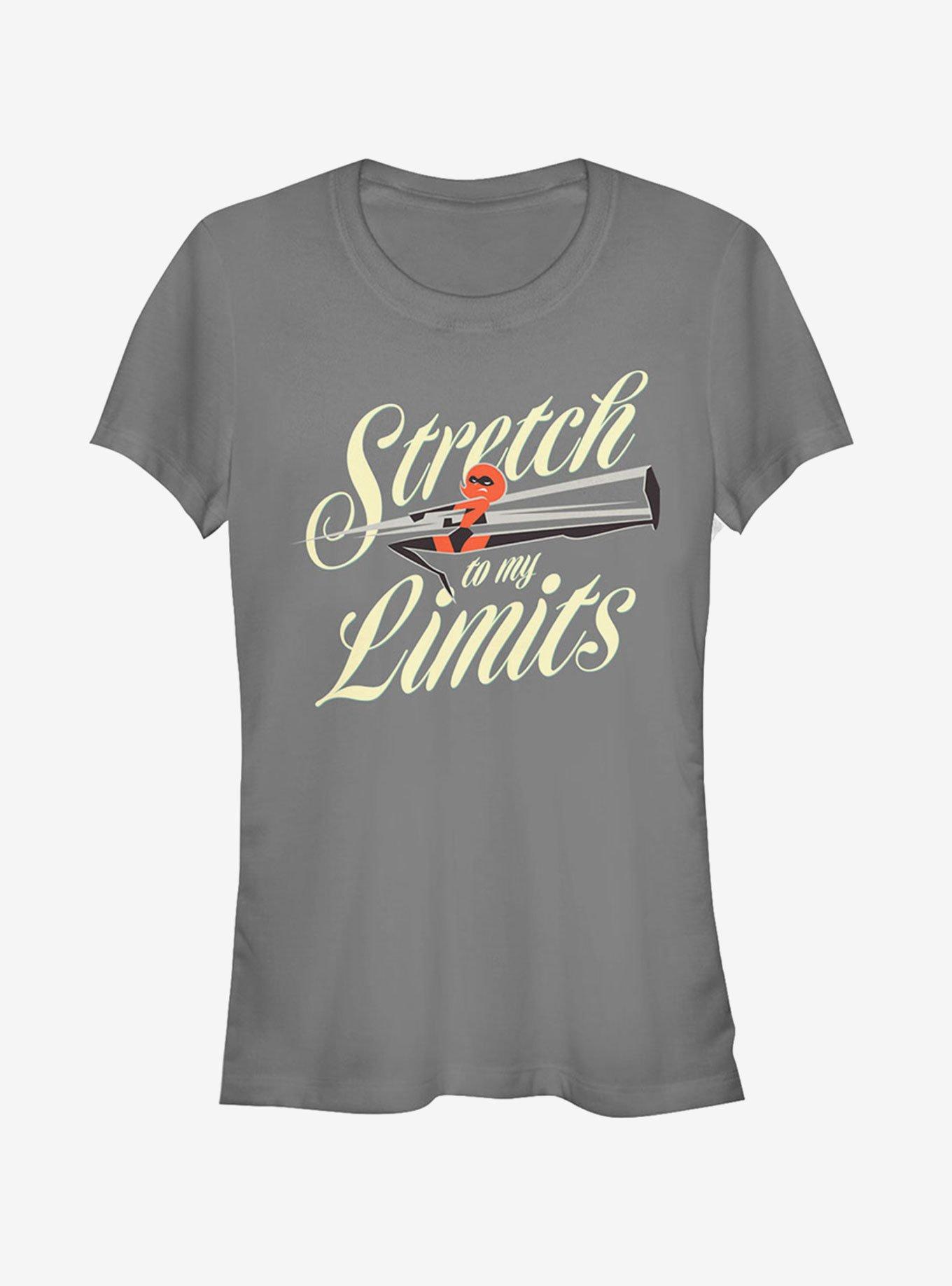 Disney Pixar The Incredibles Stretch to My Limits Girls T-Shirt, CHARCOAL, hi-res