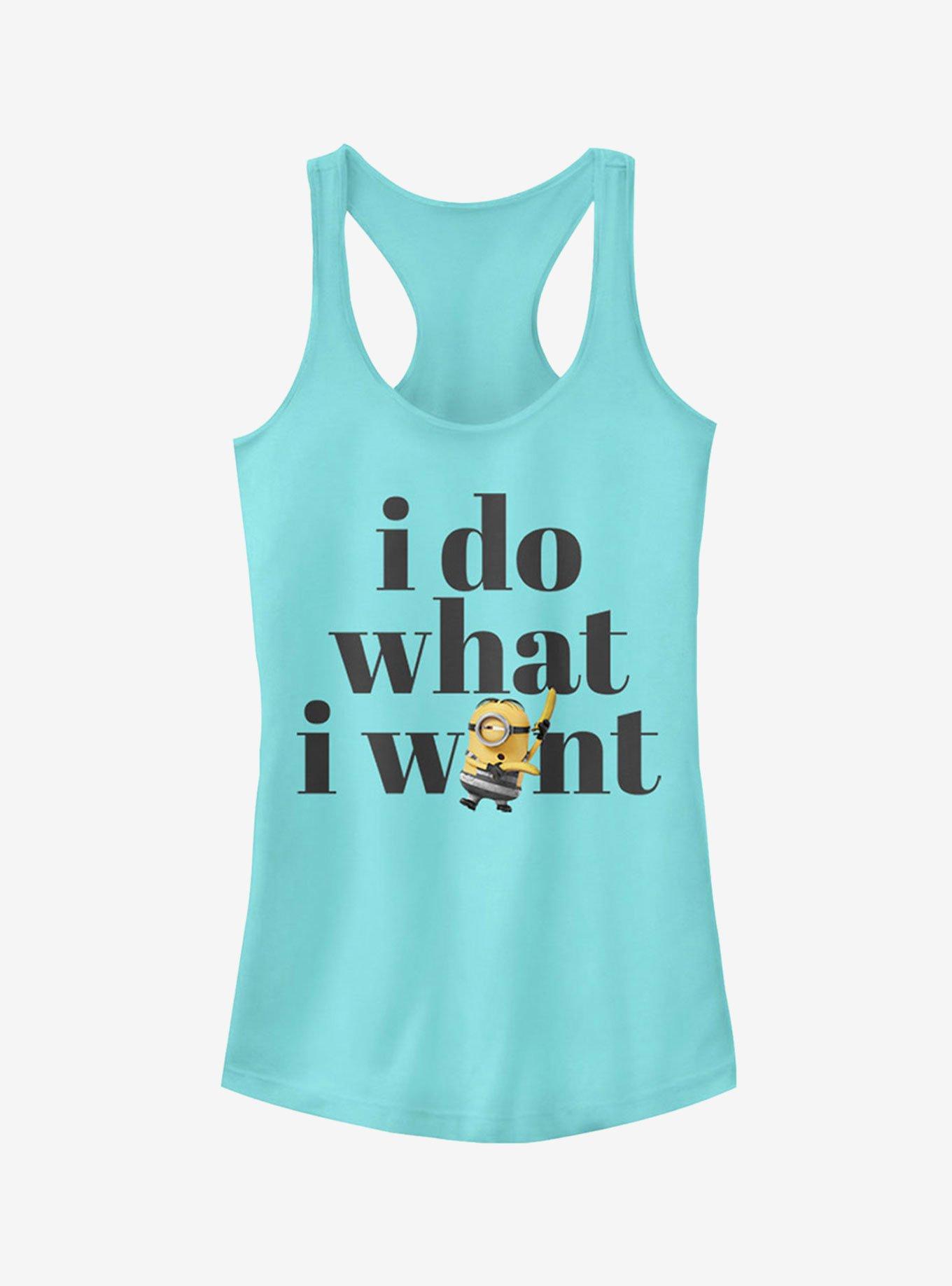 Minion Do What I Want Girls Tank Top, CANCUN, hi-res