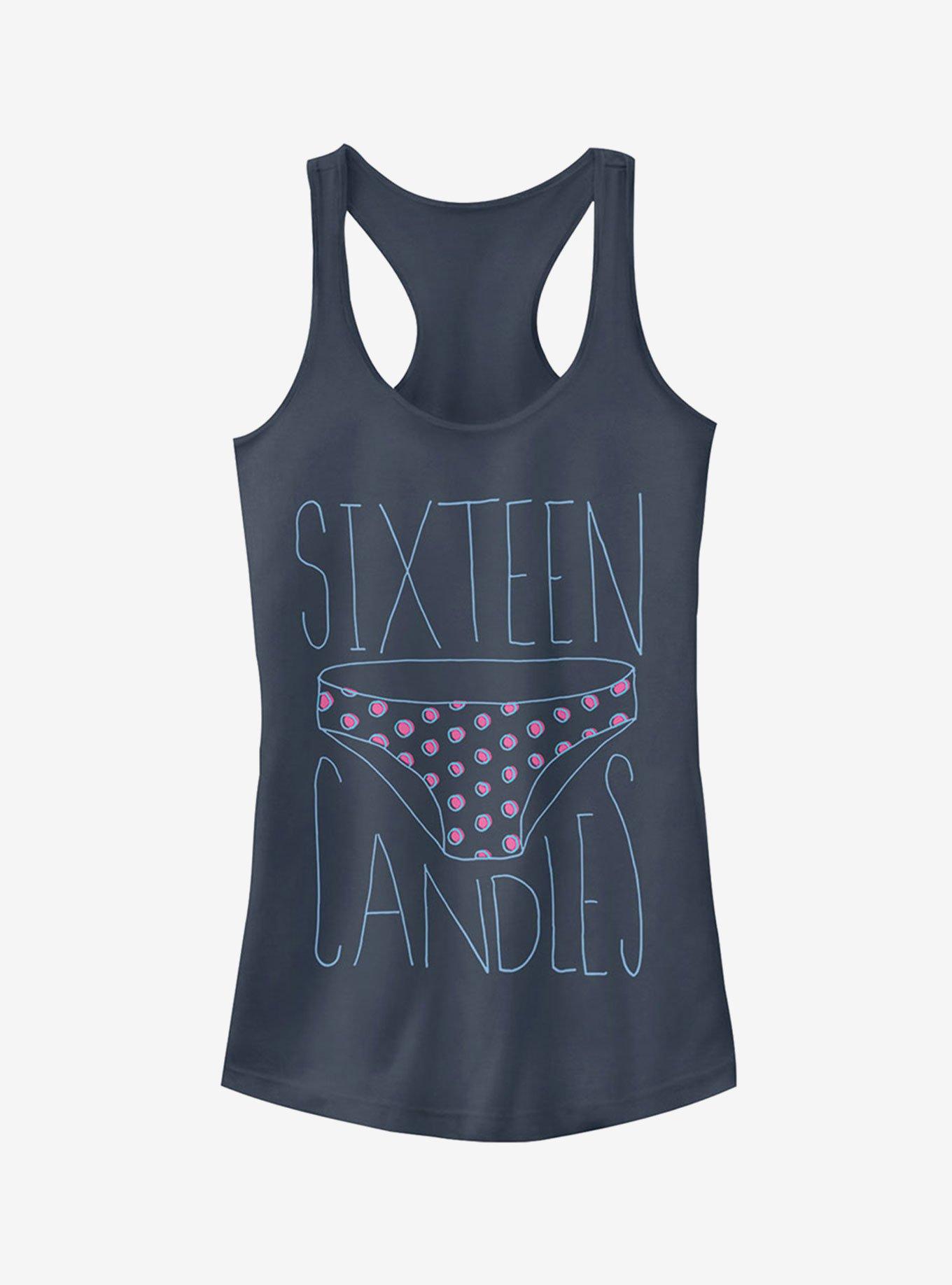 Sixteen Candles Borrowed Panties Girls Tank Top, INDIGO, hi-res