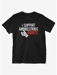 Ambidextrous Rights T-Shirt, BLACK, hi-res