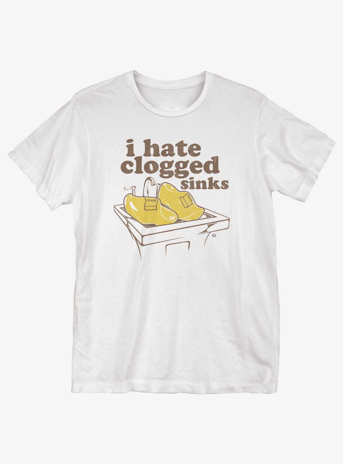 Clogged Sinks T-Shirt, , hi-res