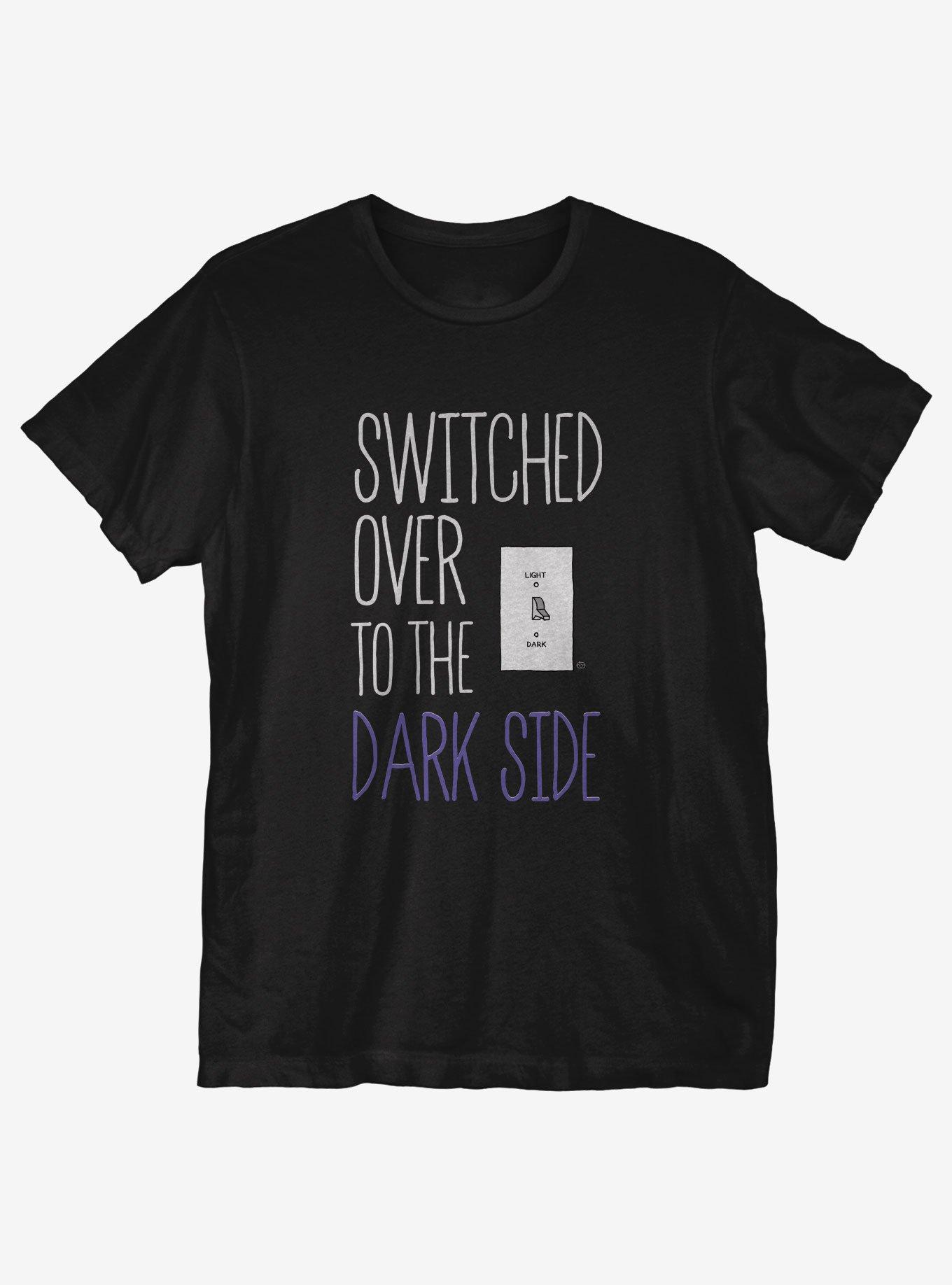 Switched Over To The Dark Side T-Shirt, BLACK, hi-res