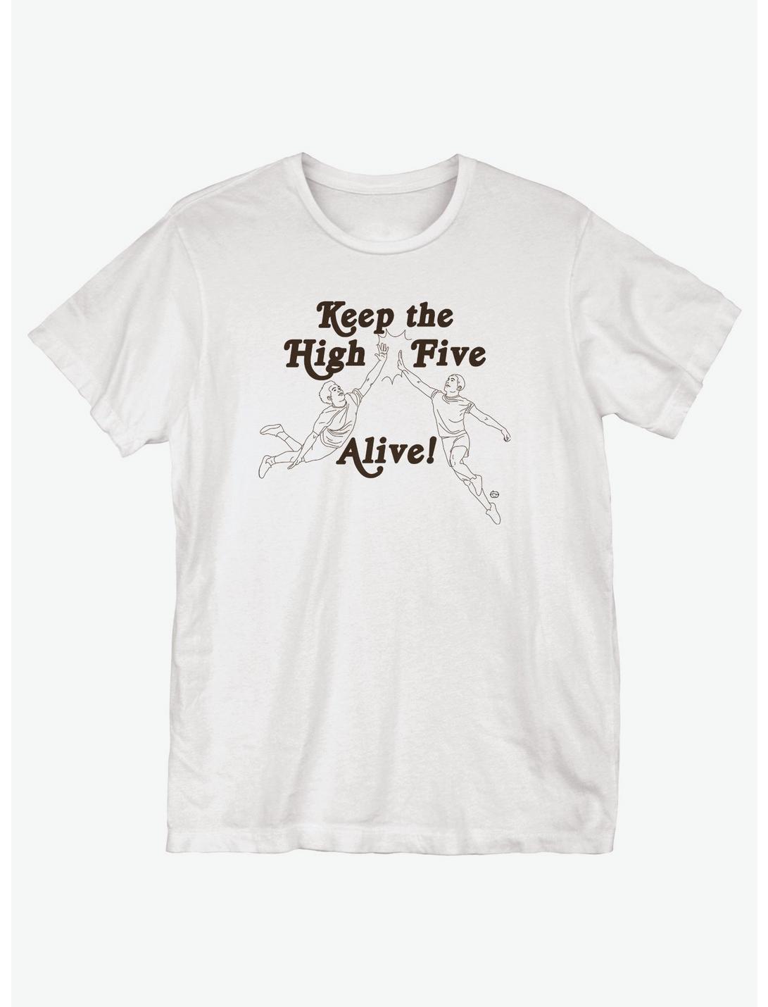 Keep the High Five Alive T-Shirt, WHITE, hi-res