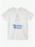 Weekday Warrior T-Shirt, WHITE, hi-res
