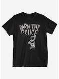 Darn the Police T-Shirt, BLACK, hi-res