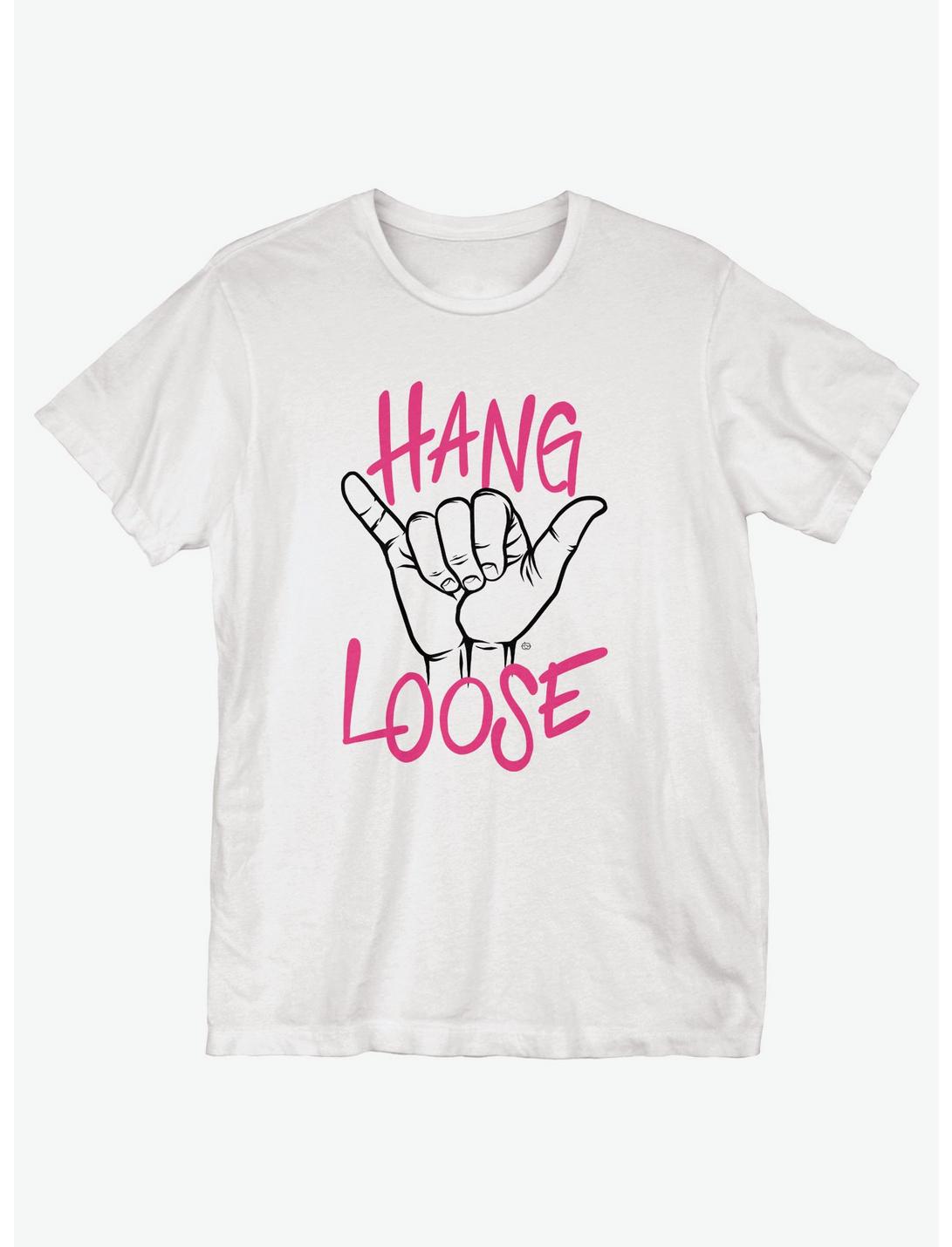 Hang Loose T-Shirt, WHITE, hi-res