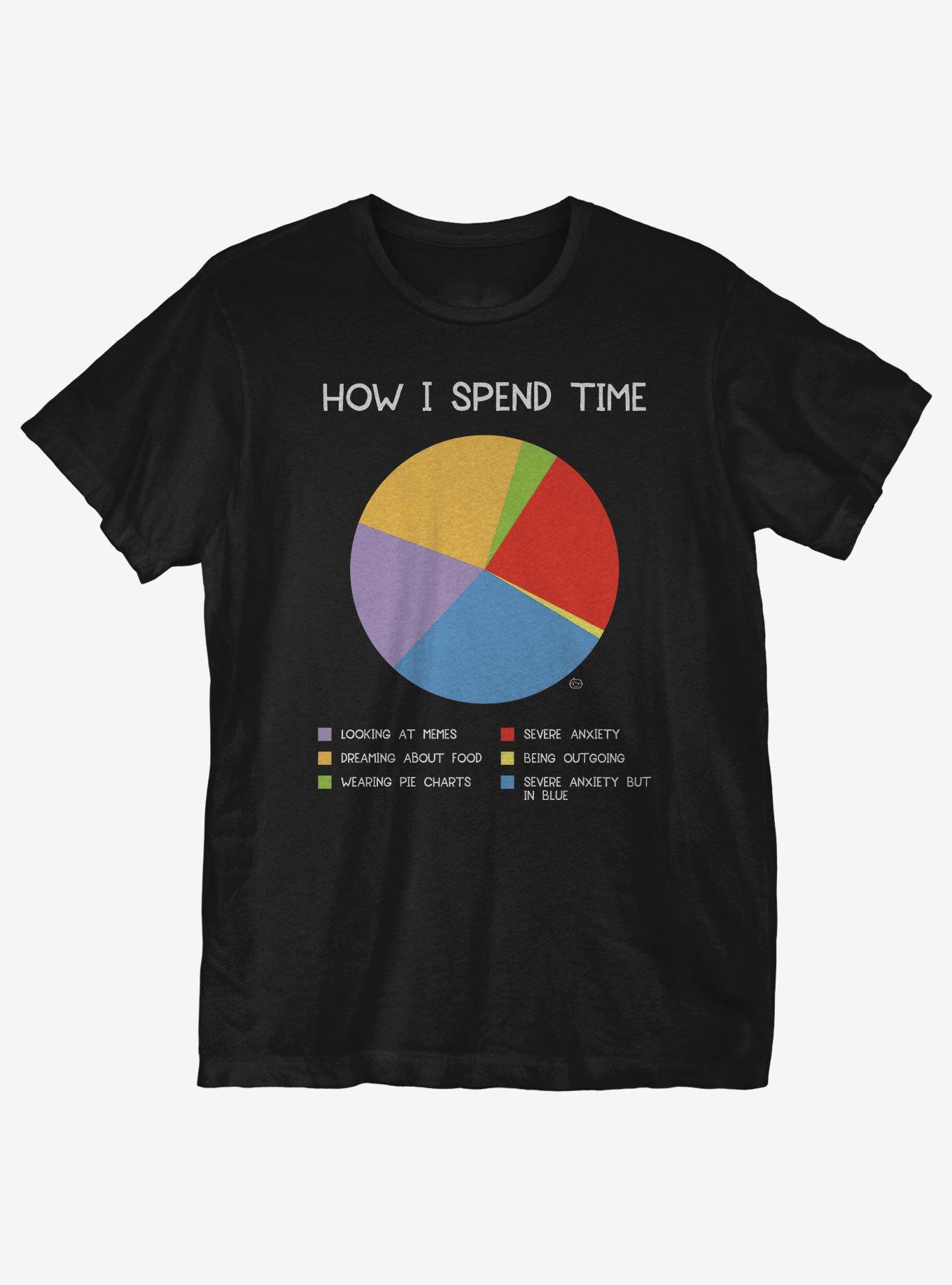 Spend Time T-Shirt, BLACK, hi-res