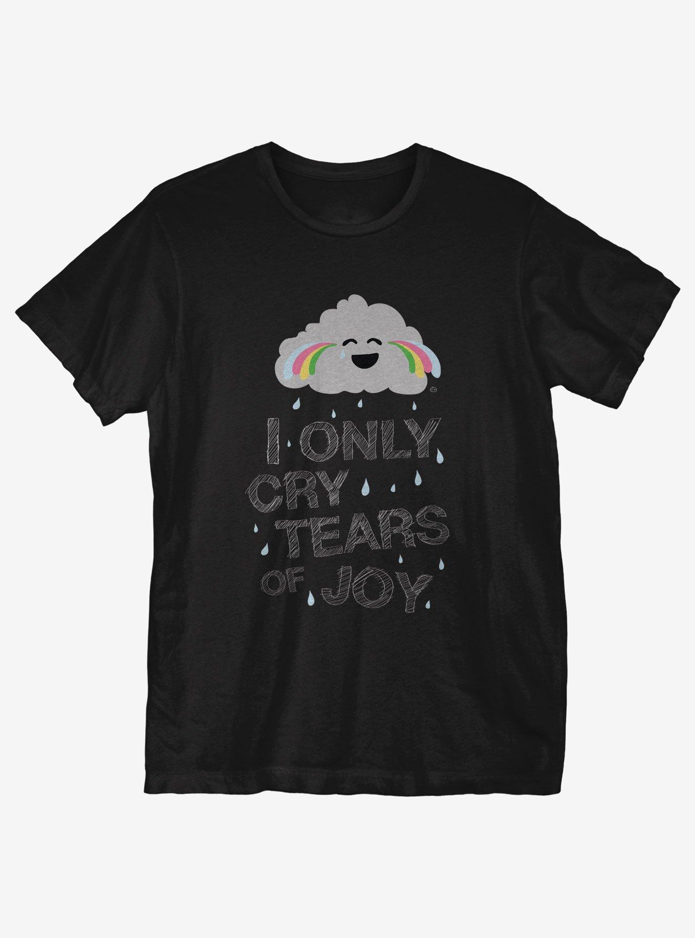 Tears of Joy T-Shirt, BLACK, hi-res