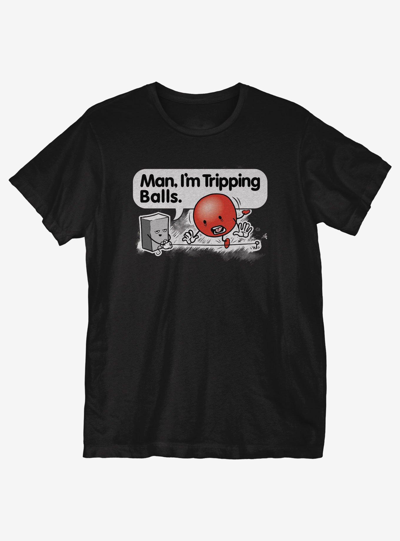 Tripping Balls T-Shirt, BLACK, hi-res