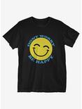 Don't Worry Be Happy T-Shirt, BLACK, hi-res