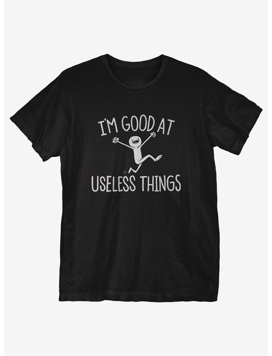 Useless Things T-Shirt, BLACK, hi-res