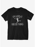 Useless Things T-Shirt, BLACK, hi-res