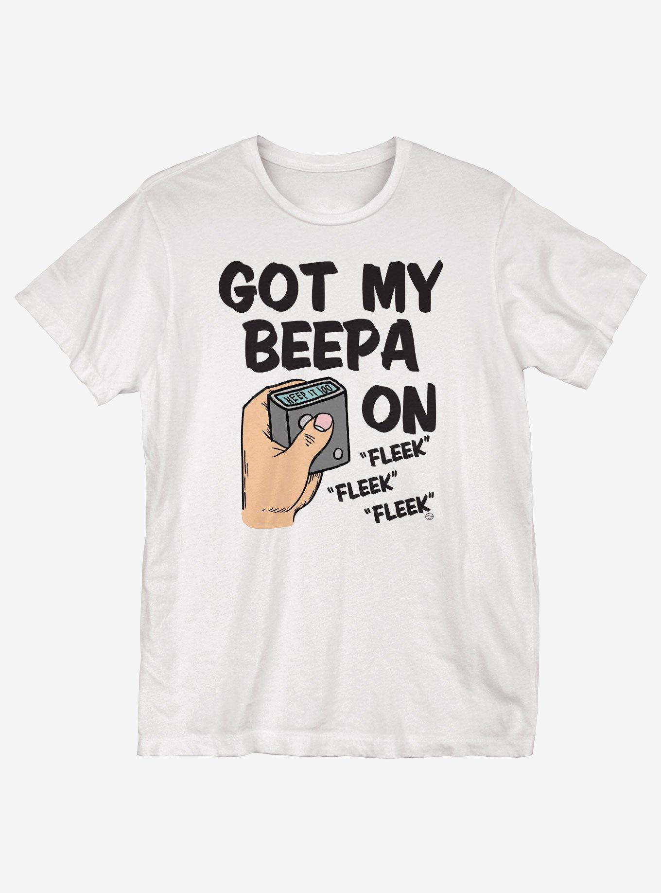 Beepa on Fleek T-Shirt, WHITE, hi-res