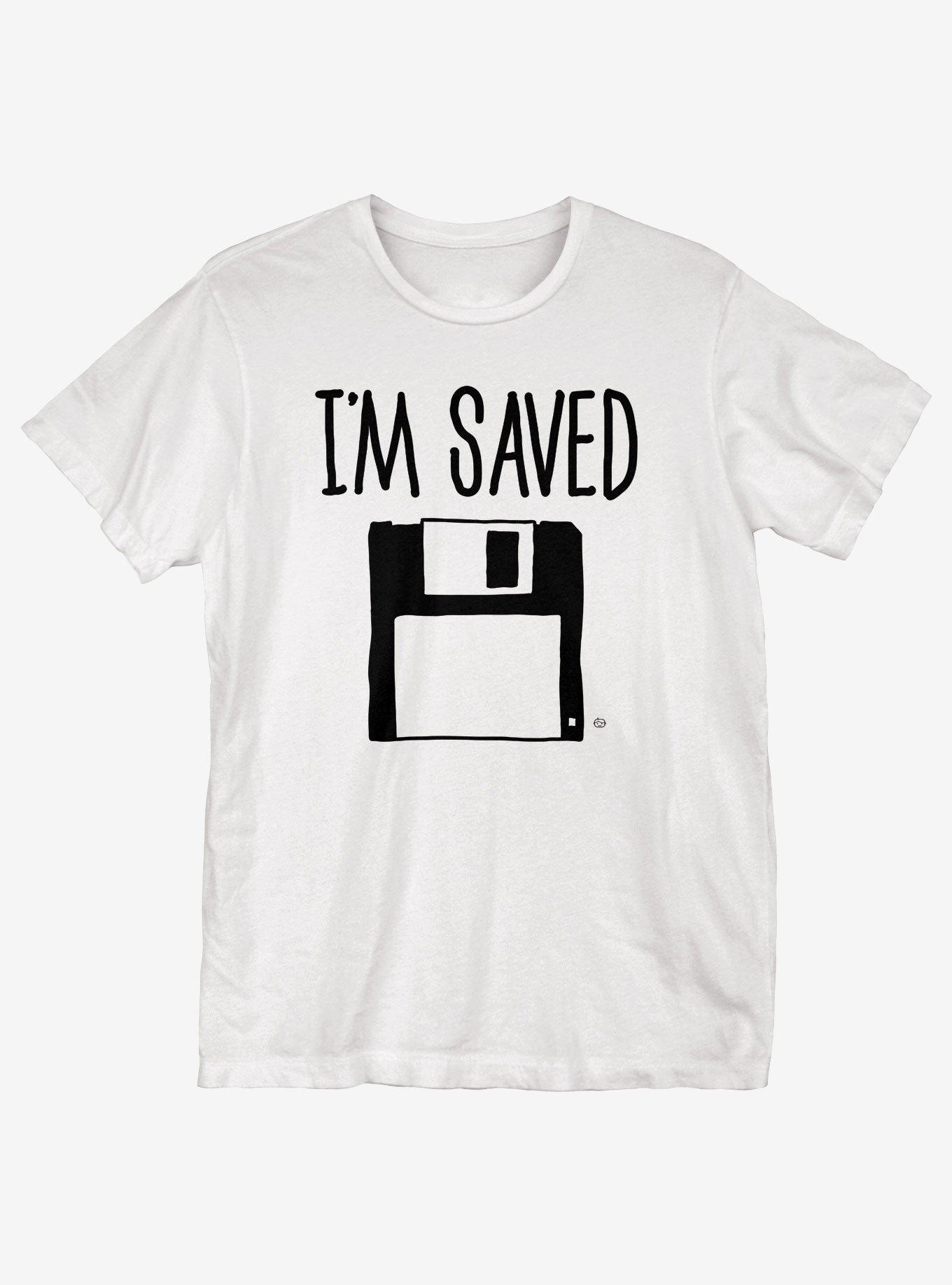 I'm Saved T-Shirt, WHITE, hi-res