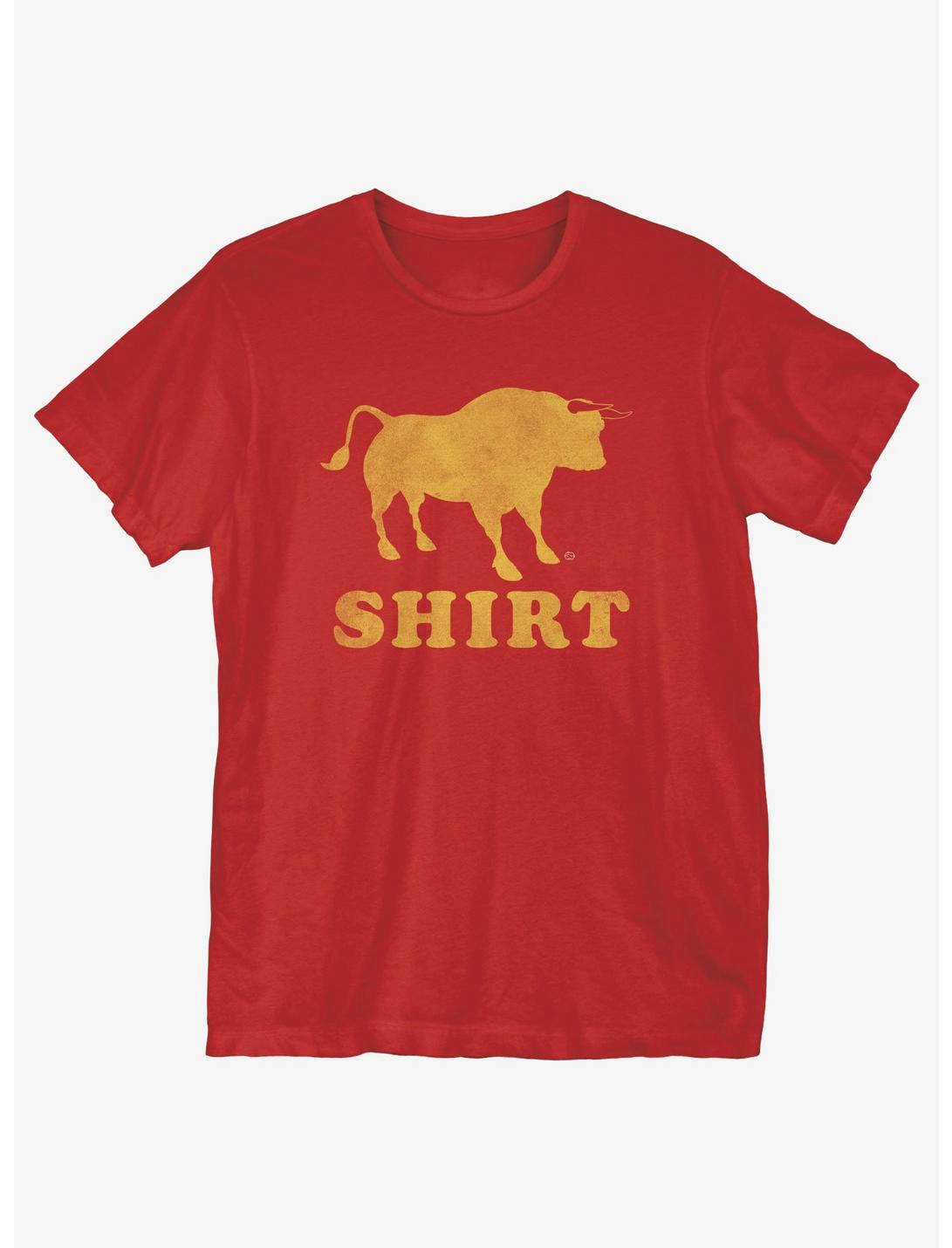 Bull Shirt T-Shirt, RED, hi-res