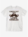Love Handles T-Shirt, WHITE, hi-res