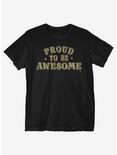 Awesome Pride T-Shirt, BLACK, hi-res