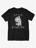 Stop Staring T-Shirt, BLACK, hi-res