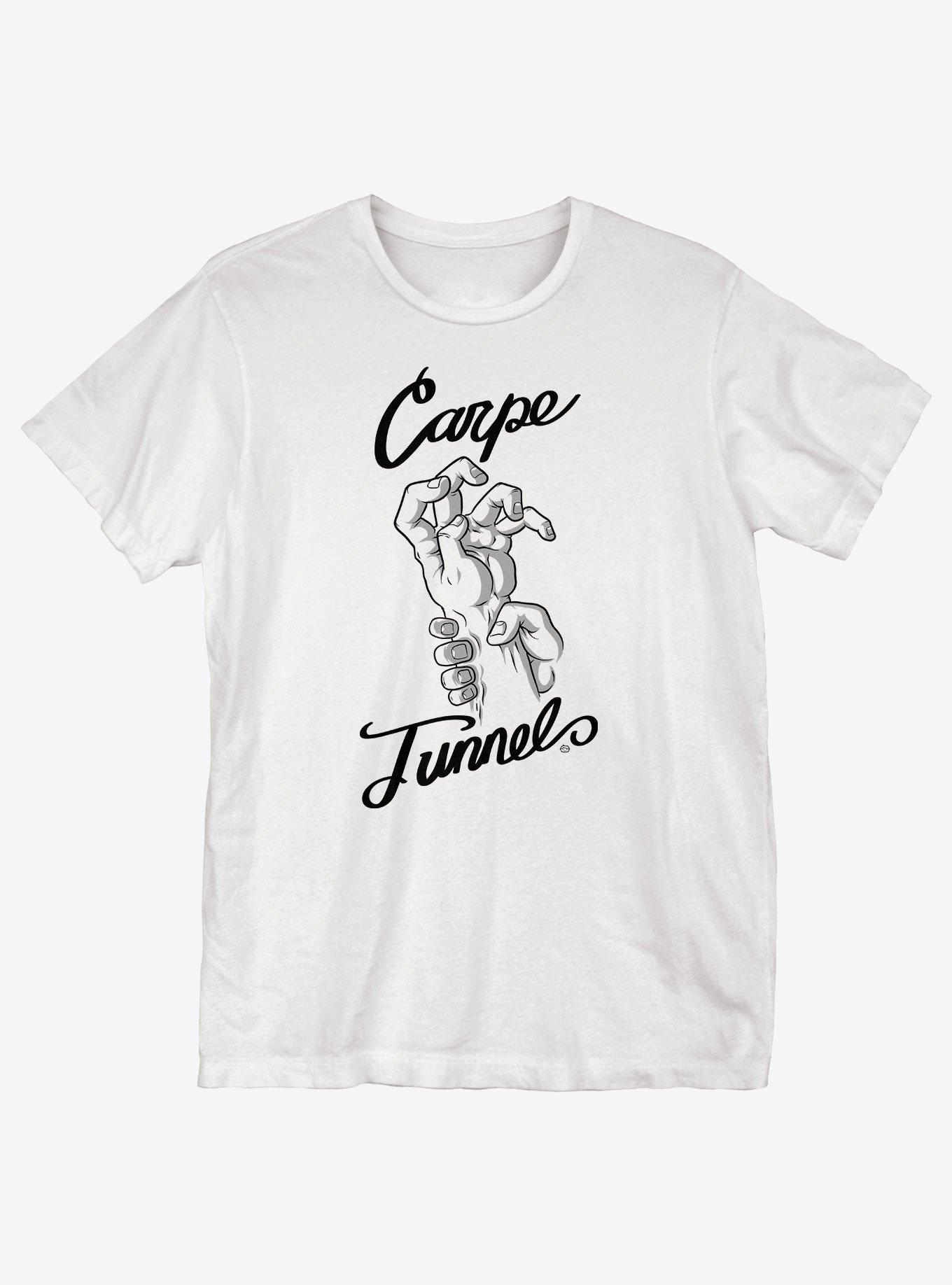 Carpe Tunnel T-Shirt, WHITE, hi-res