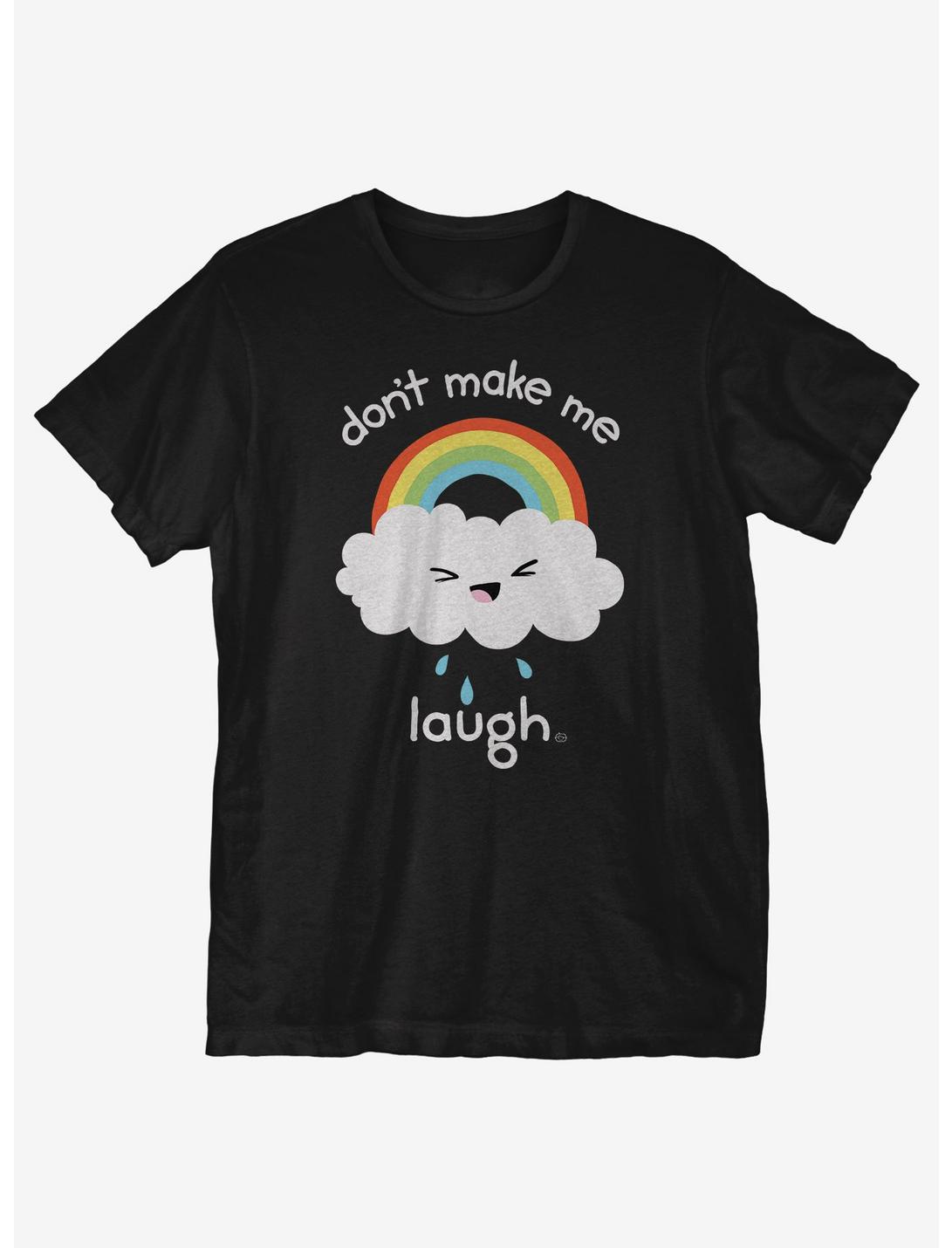 Don't Make Me Laugh T-Shirt, BLACK, hi-res