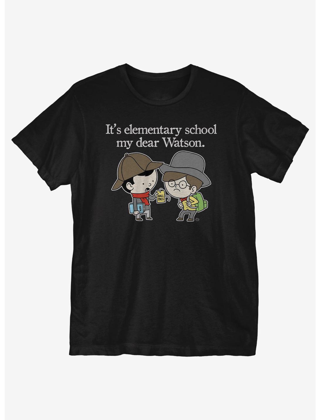 Elementary T-Shirt, BLACK, hi-res