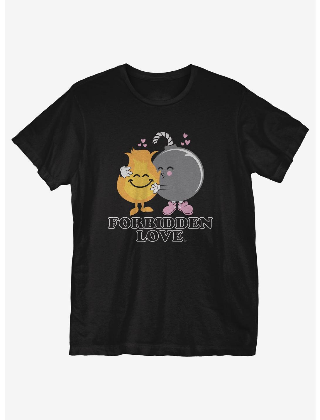 Forbidden Love Bomb T-Shirt, BLACK, hi-res