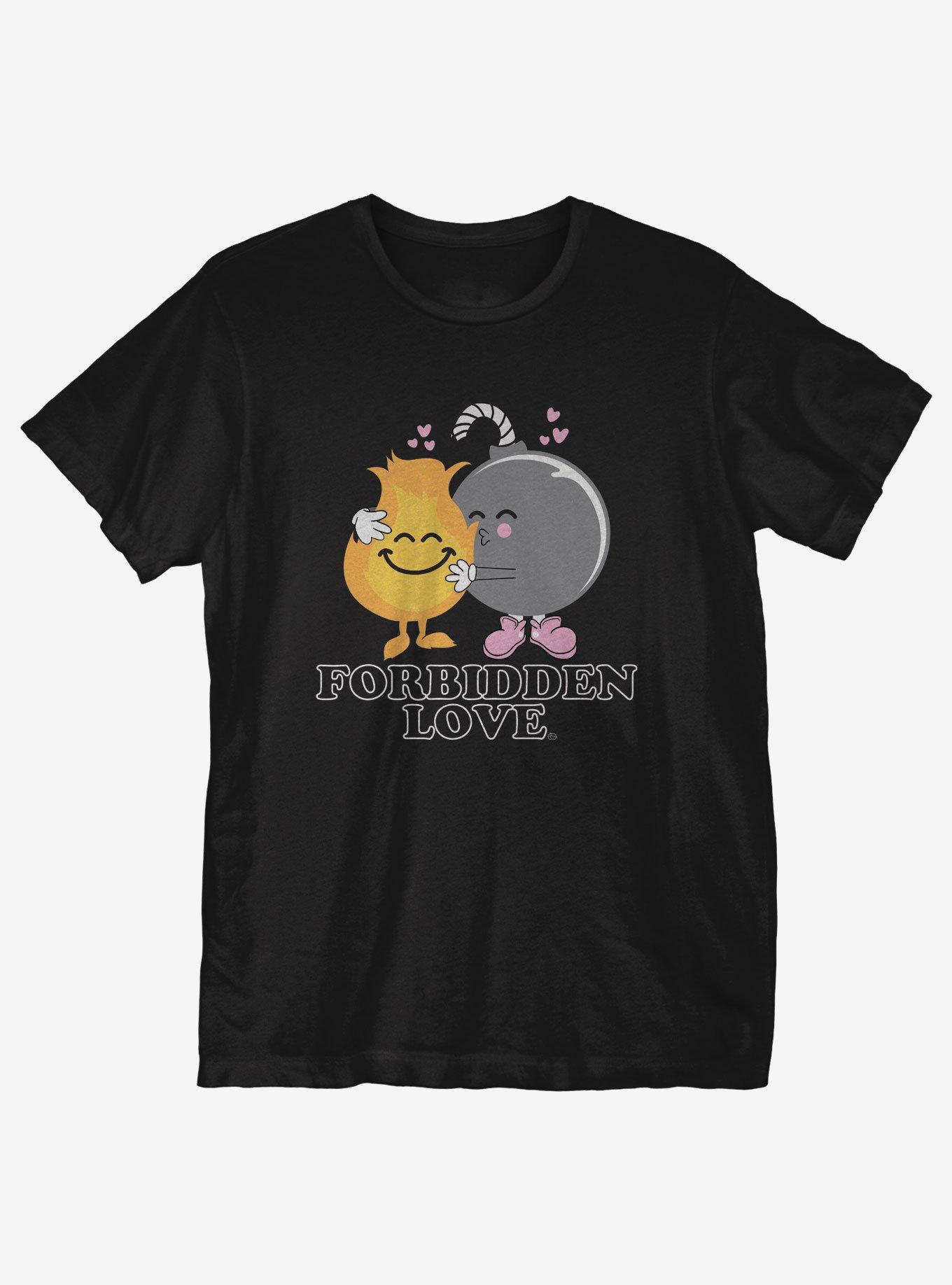 Forbidden Love Bomb T-Shirt, BLACK, hi-res
