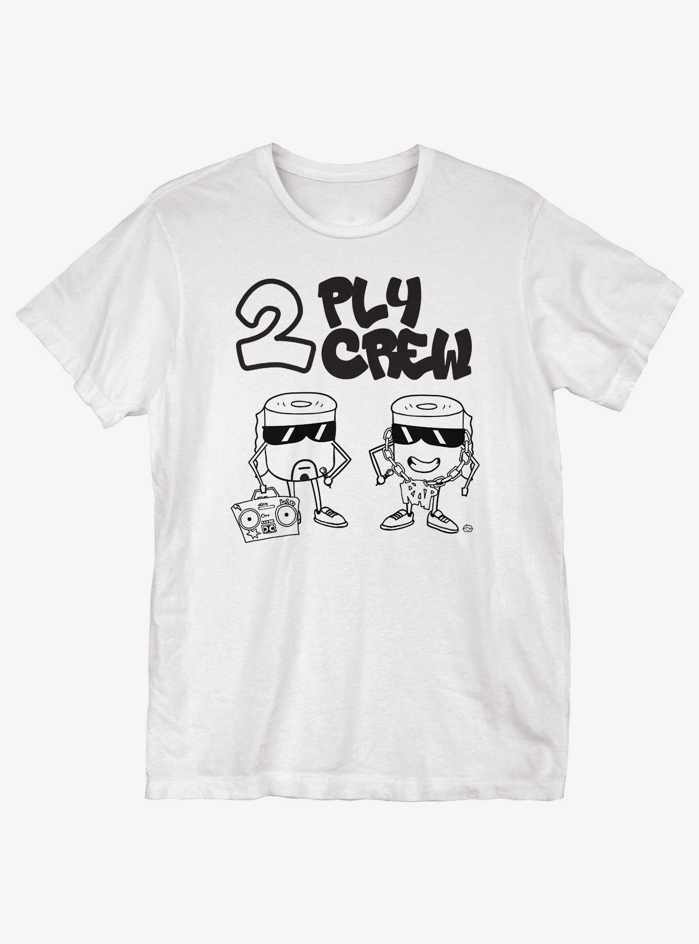 Two Ply Crew T-Shirt, , hi-res