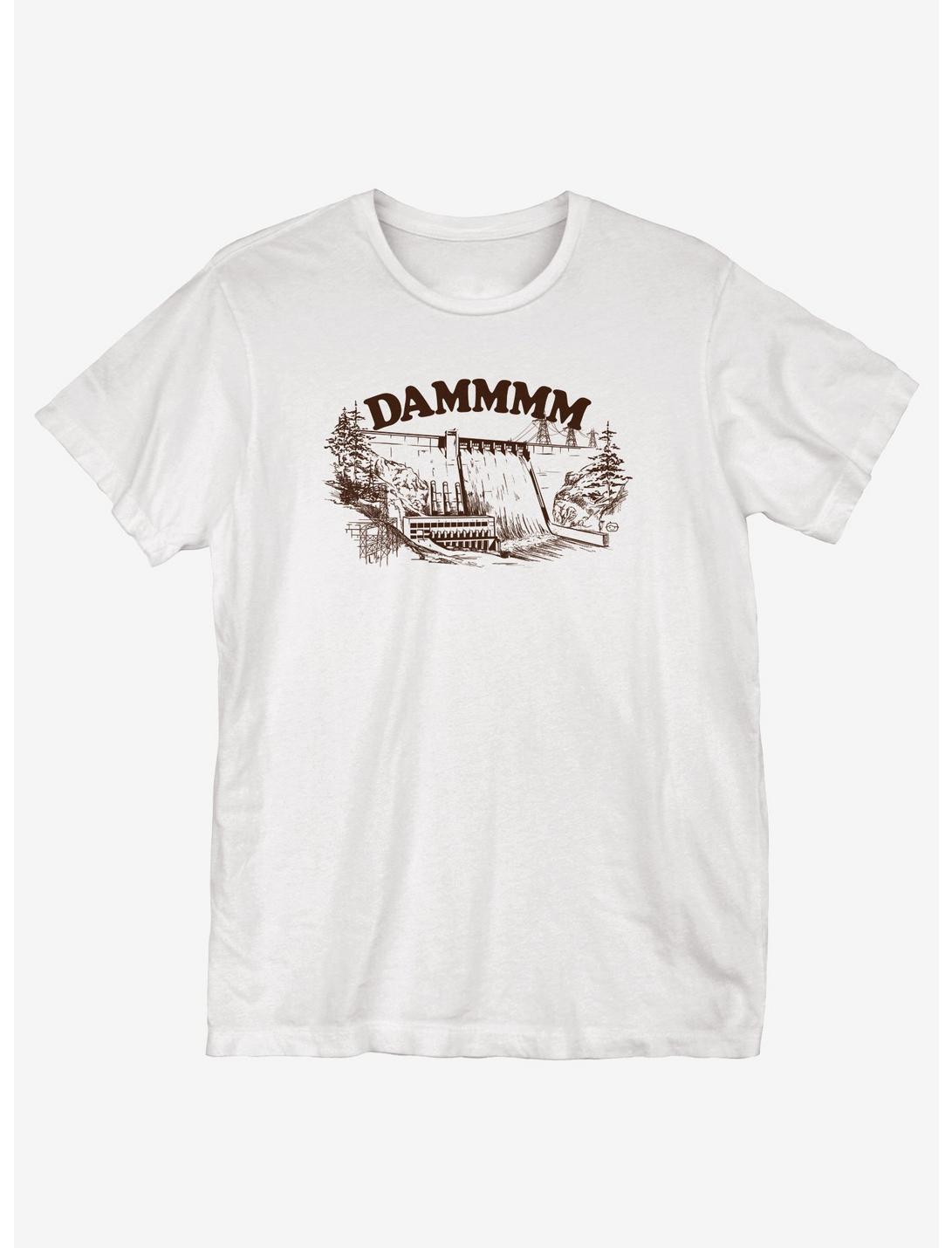 Dammmm T-Shirt, WHITE, hi-res