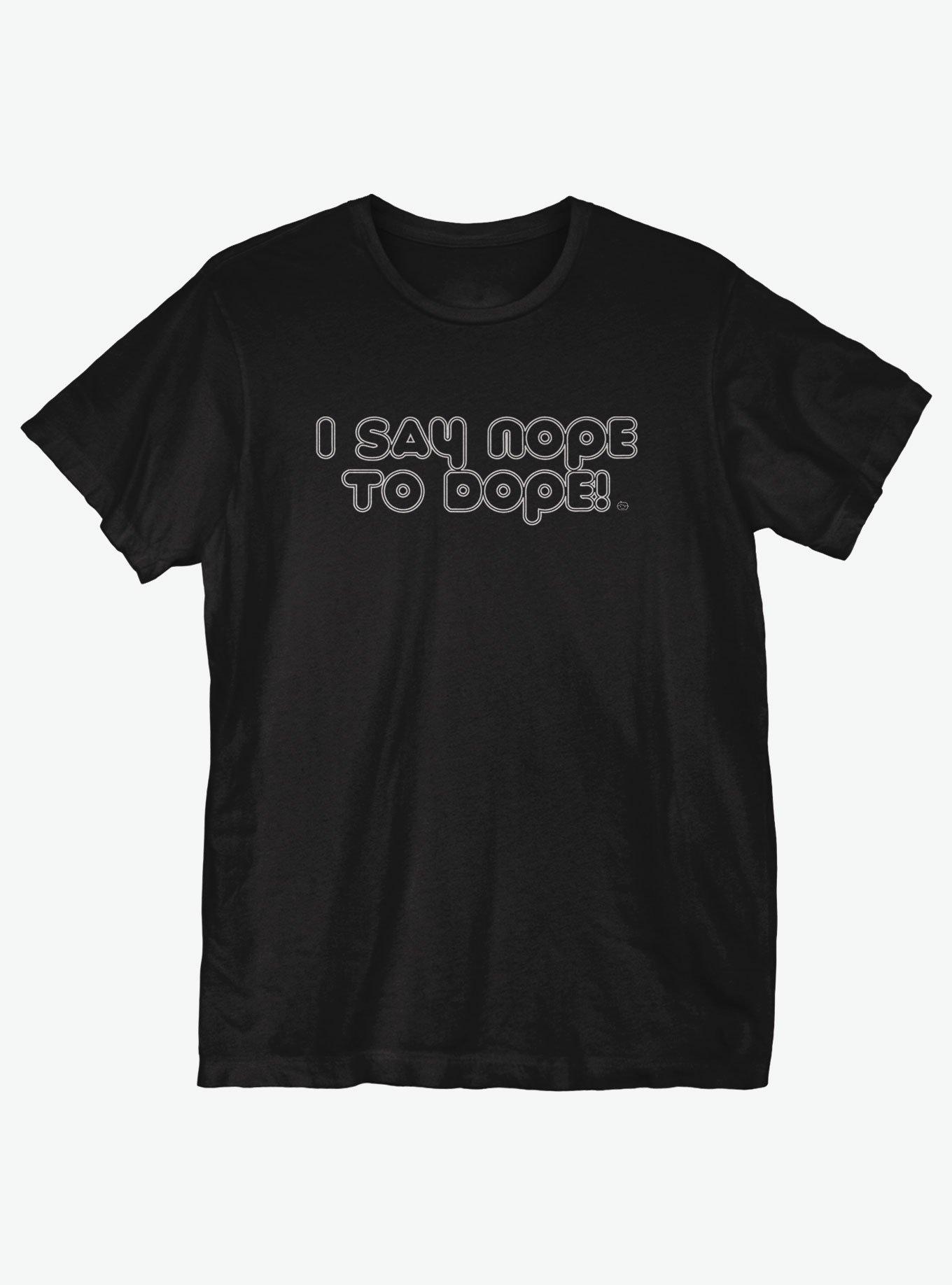 Nope to Dope T-Shirt, BLACK, hi-res