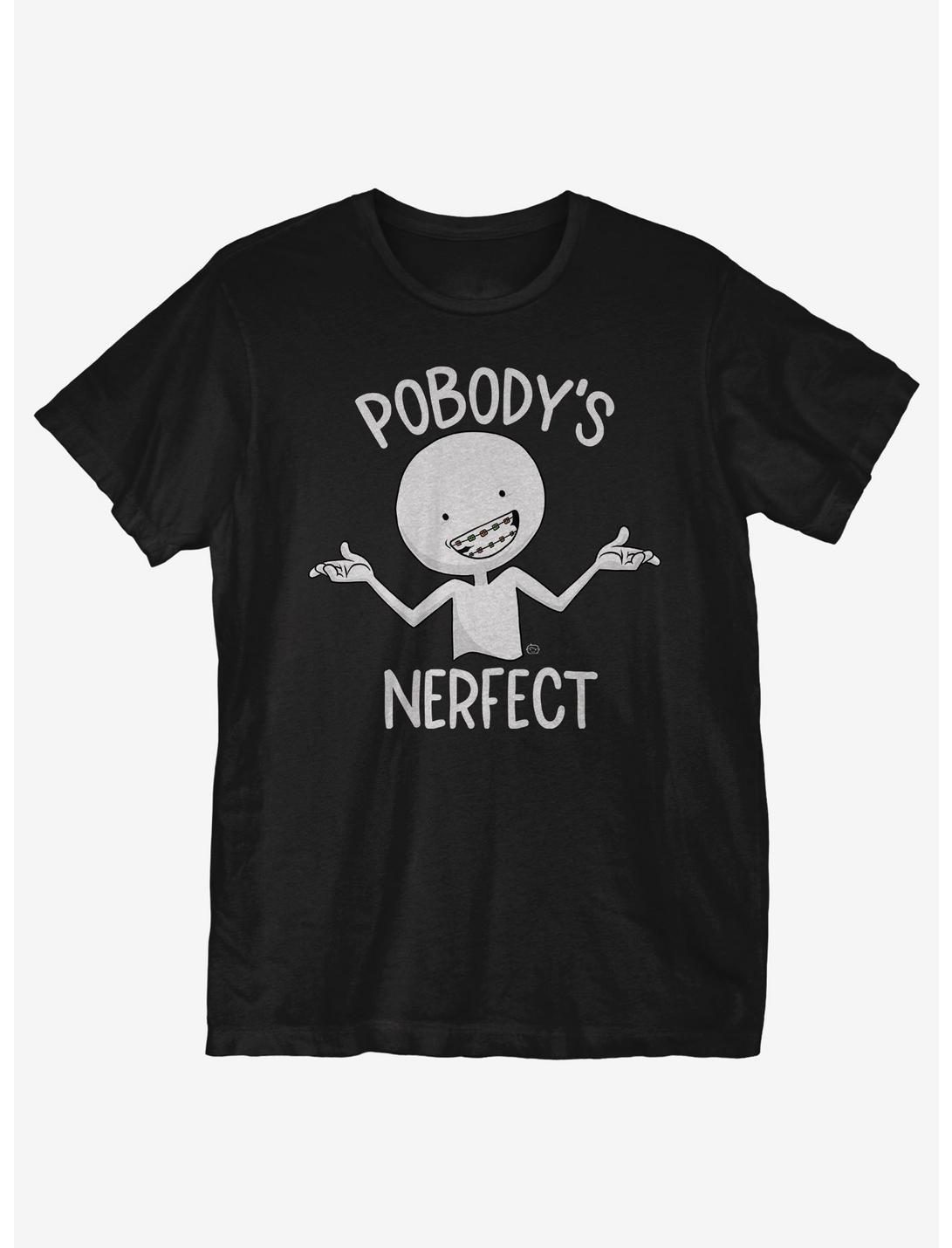 Pobody's Nerfect T-Shirt, BLACK, hi-res