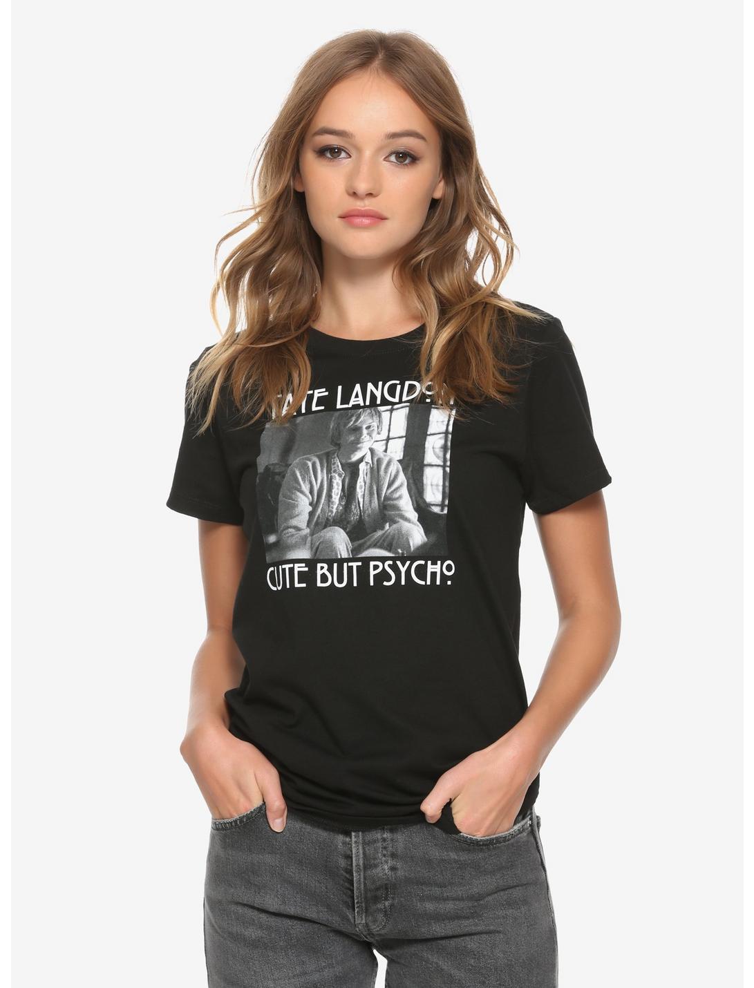 American Horror Story Tate Cute But Psycho Girls T-Shirt, WHITE, hi-res