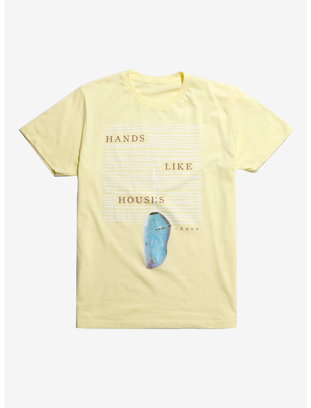 Hands Like Houses Yellow Cocoon T-Shirt, YELLOW, hi-res