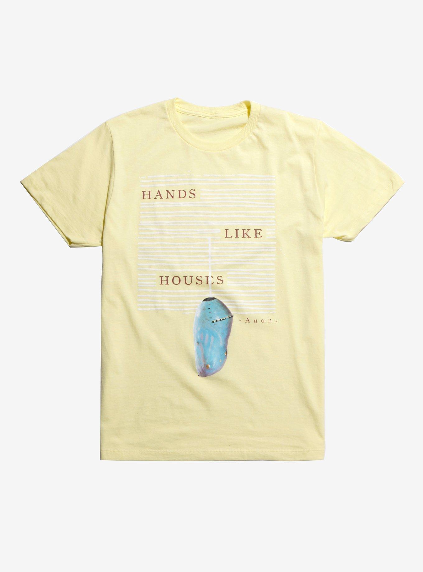Hands Like Houses Yellow Cocoon T-Shirt, YELLOW, hi-res