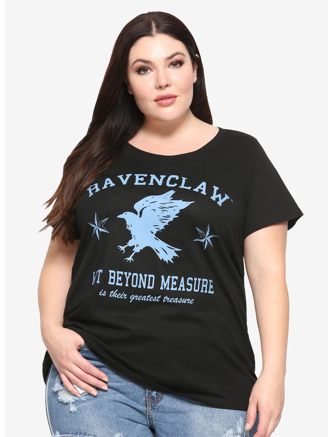Harry Potter Ravenclaw Wit Girls T-Shirt Plus Size, BLUE, hi-res