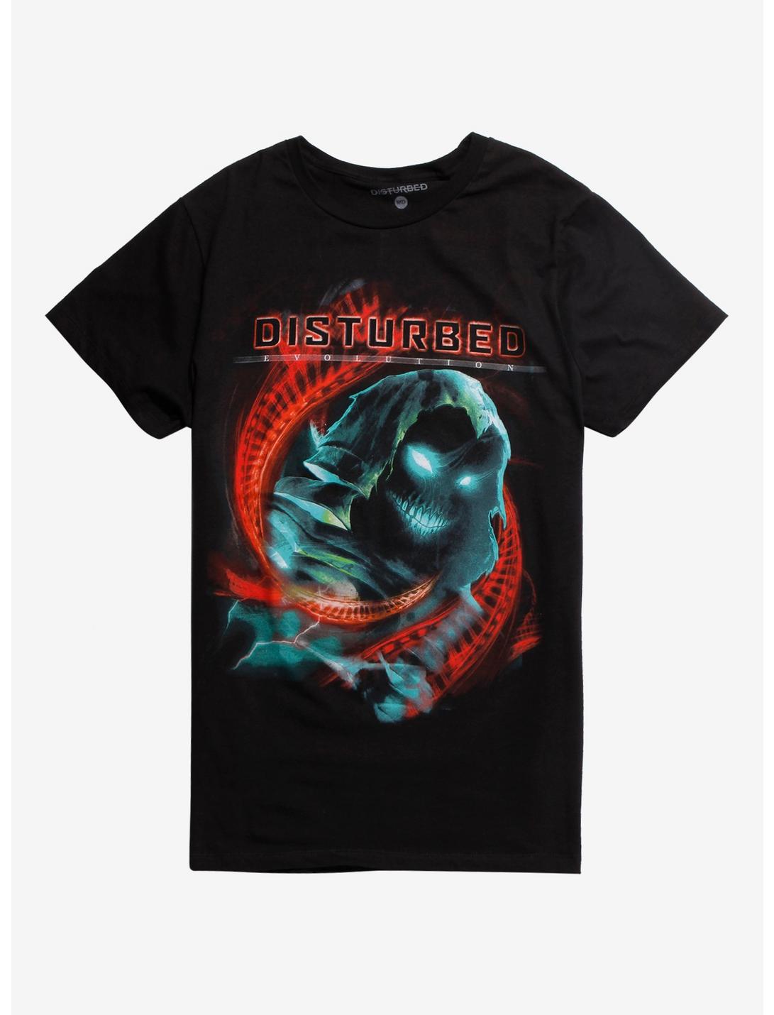 Disturbed Evolution T-Shirt, BLACK, hi-res