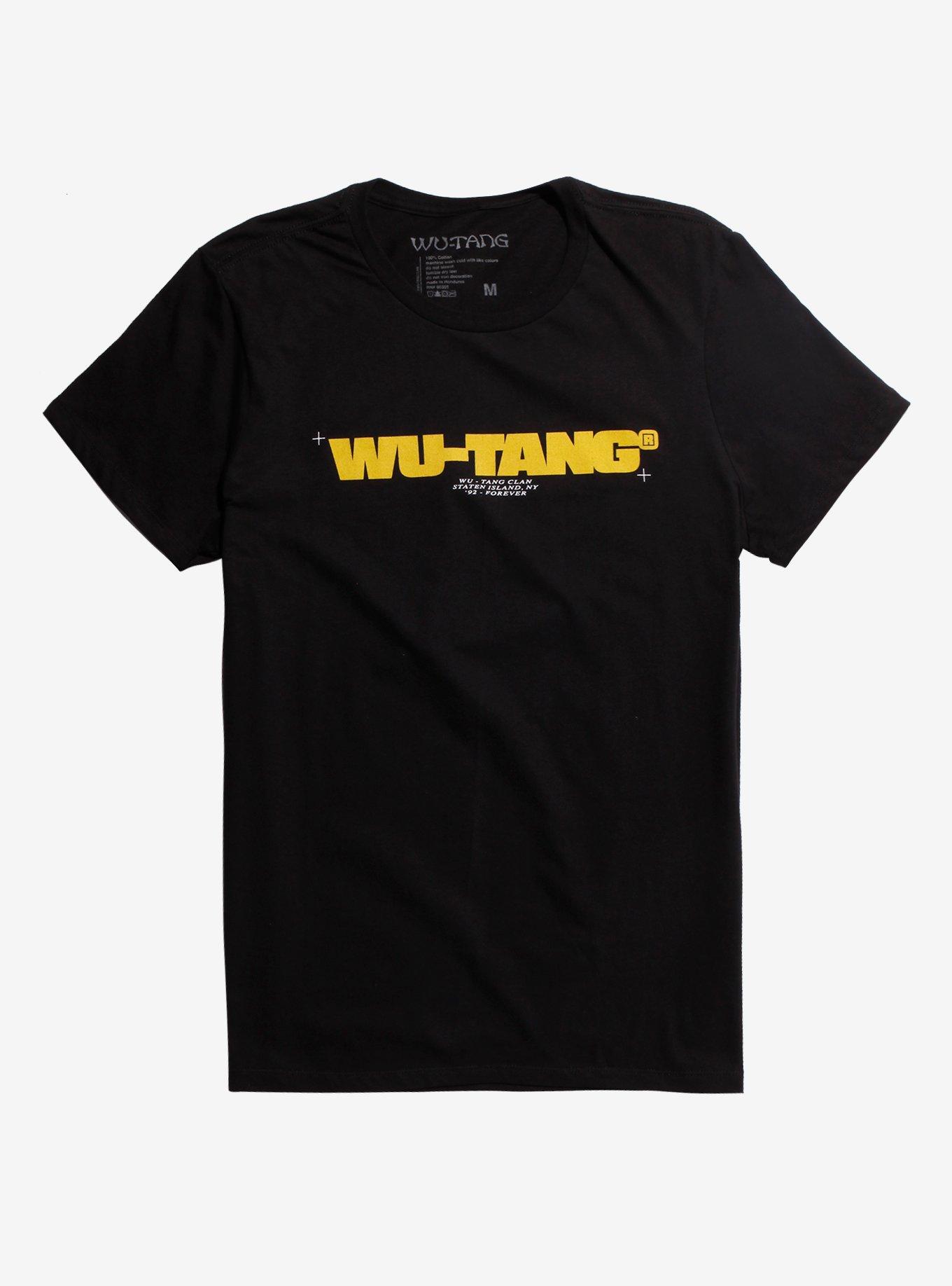 Wu-Tang Clan Crosshair Target T-Shirt, BLACK, hi-res