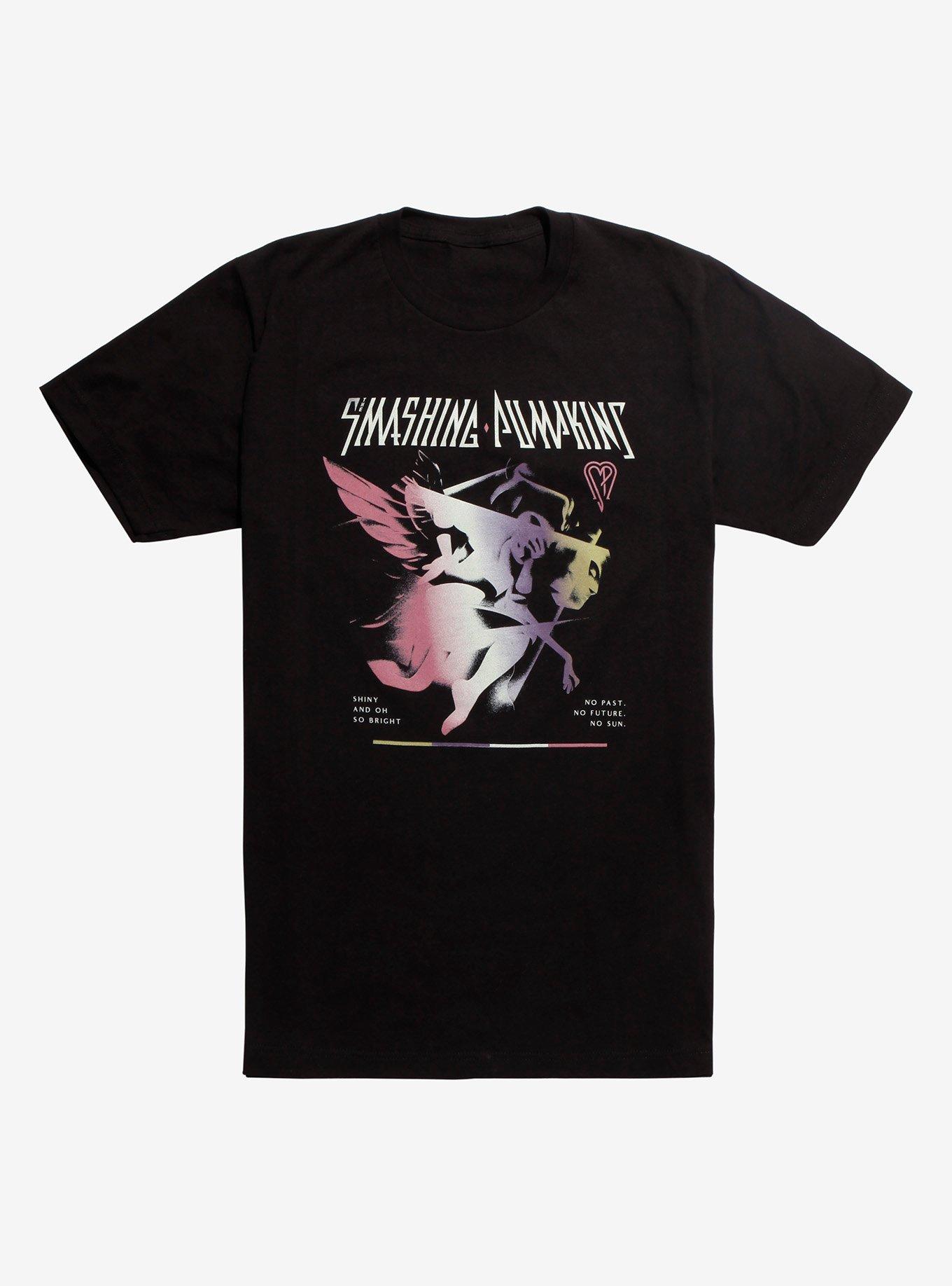 Smashing Pumpkins Shiny And Oh So Bright T-Shirt, BLACK, hi-res