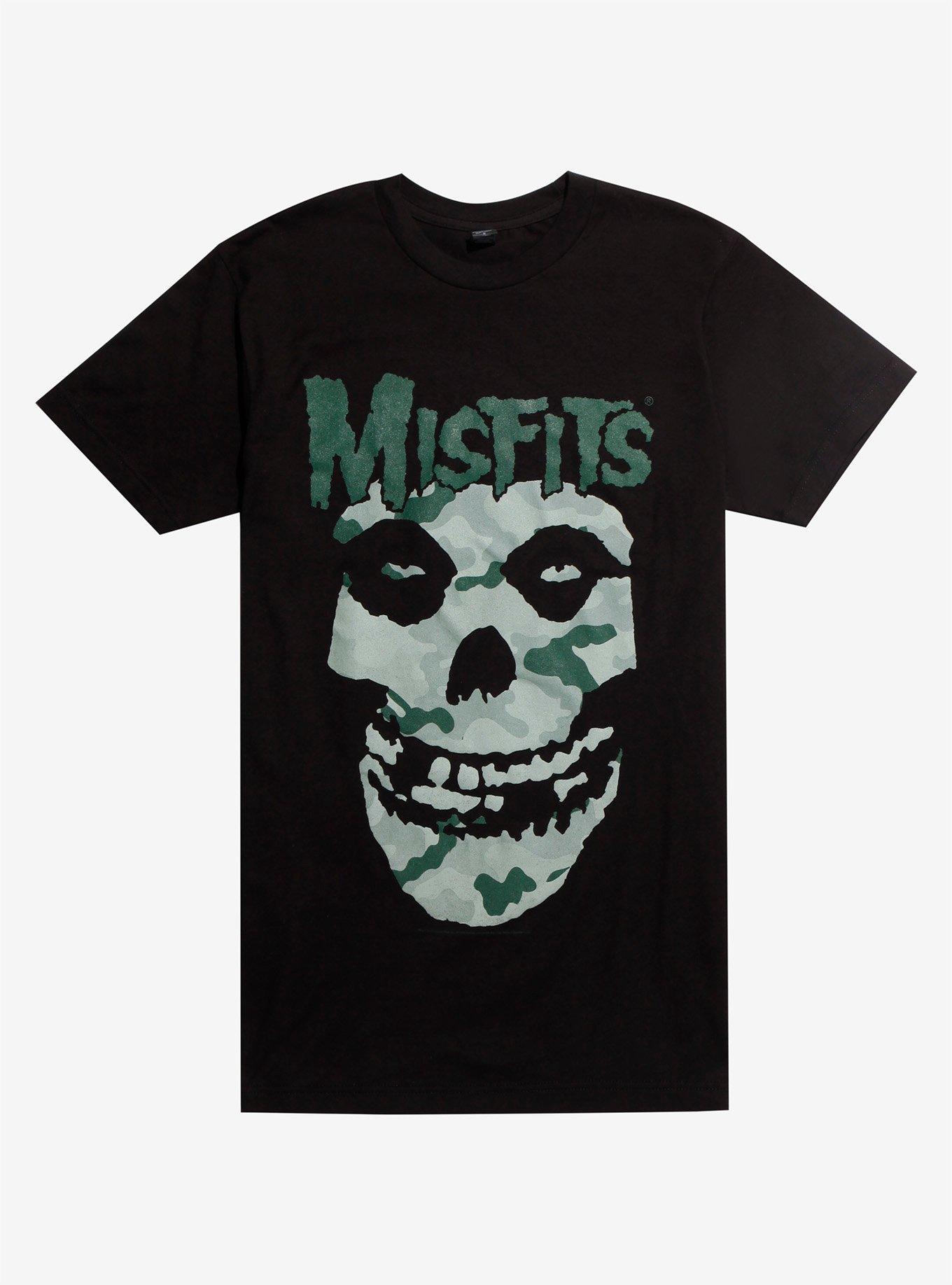 Misfits Camo Fiend T-Shirt, BLACK, hi-res