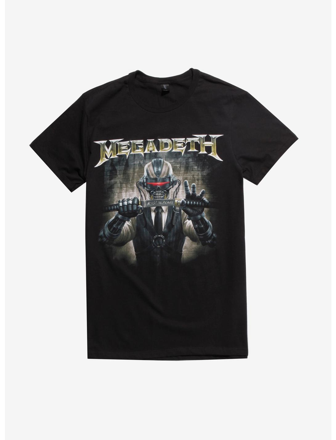 Megadeth Samurai T-Shirt, BLACK, hi-res
