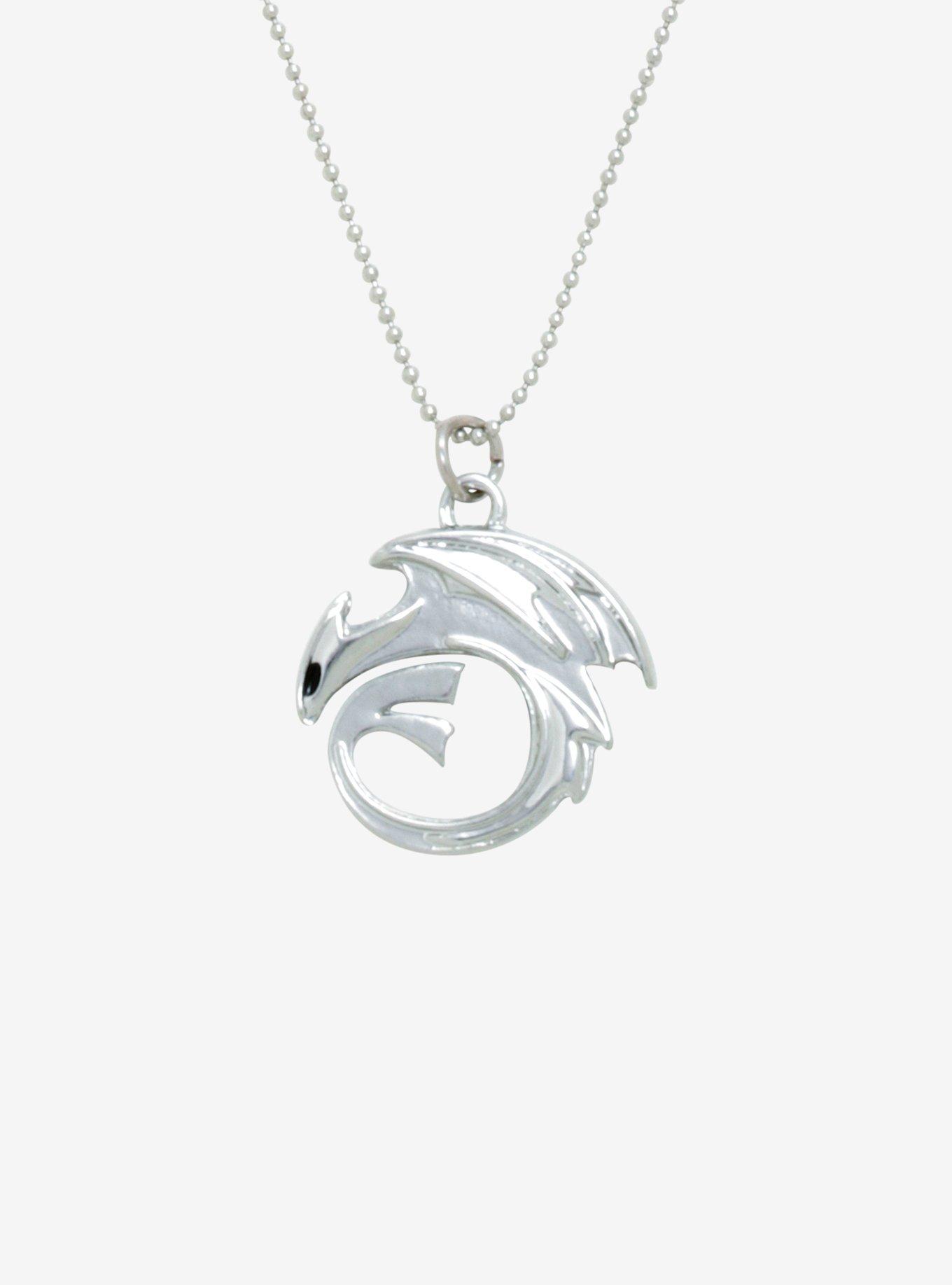 Hot topic clearance dragon necklace