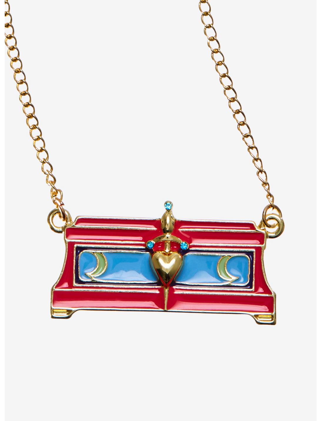 Disney Villains Snow White Evil Queen Box Pendant Necklace, , hi-res