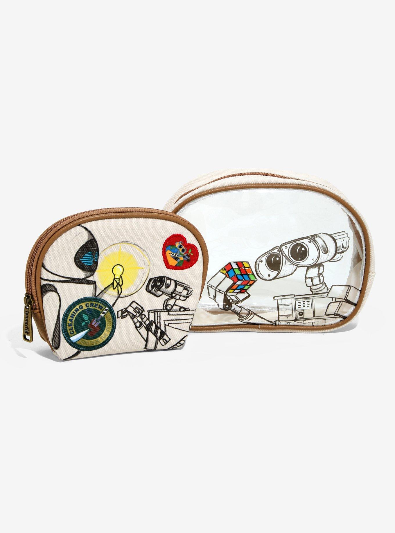 Loungefly Disney Pixar WALL-E Cosmetic Bag Set - BoxLunch Exclusive, , hi-res