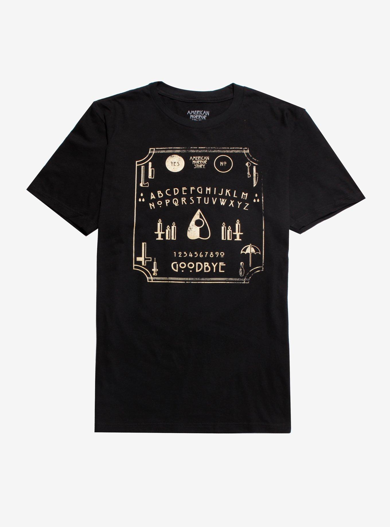 American Horror Story Spirit Board T-Shirt, YELLOW, hi-res