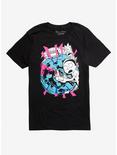 Rick And Morty Turquoise & Pink Portal T-Shirt, MULTI, hi-res