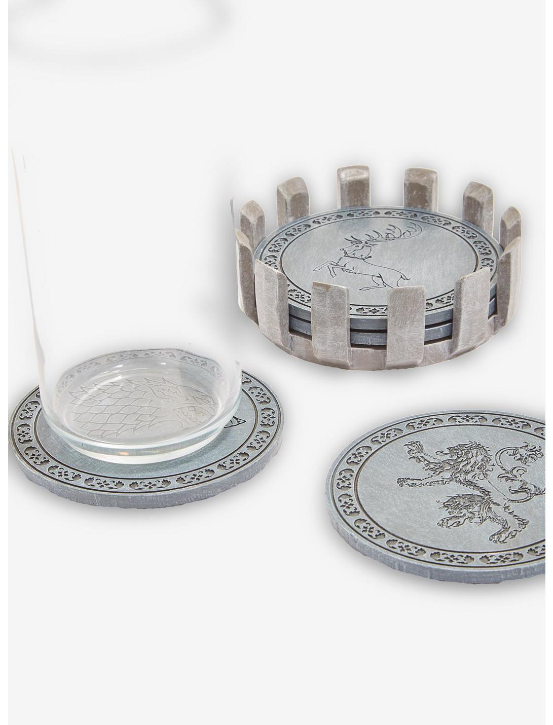 Game Of Thrones Faux Stone Coaster Set - BoxLunch Exclusive, , hi-res