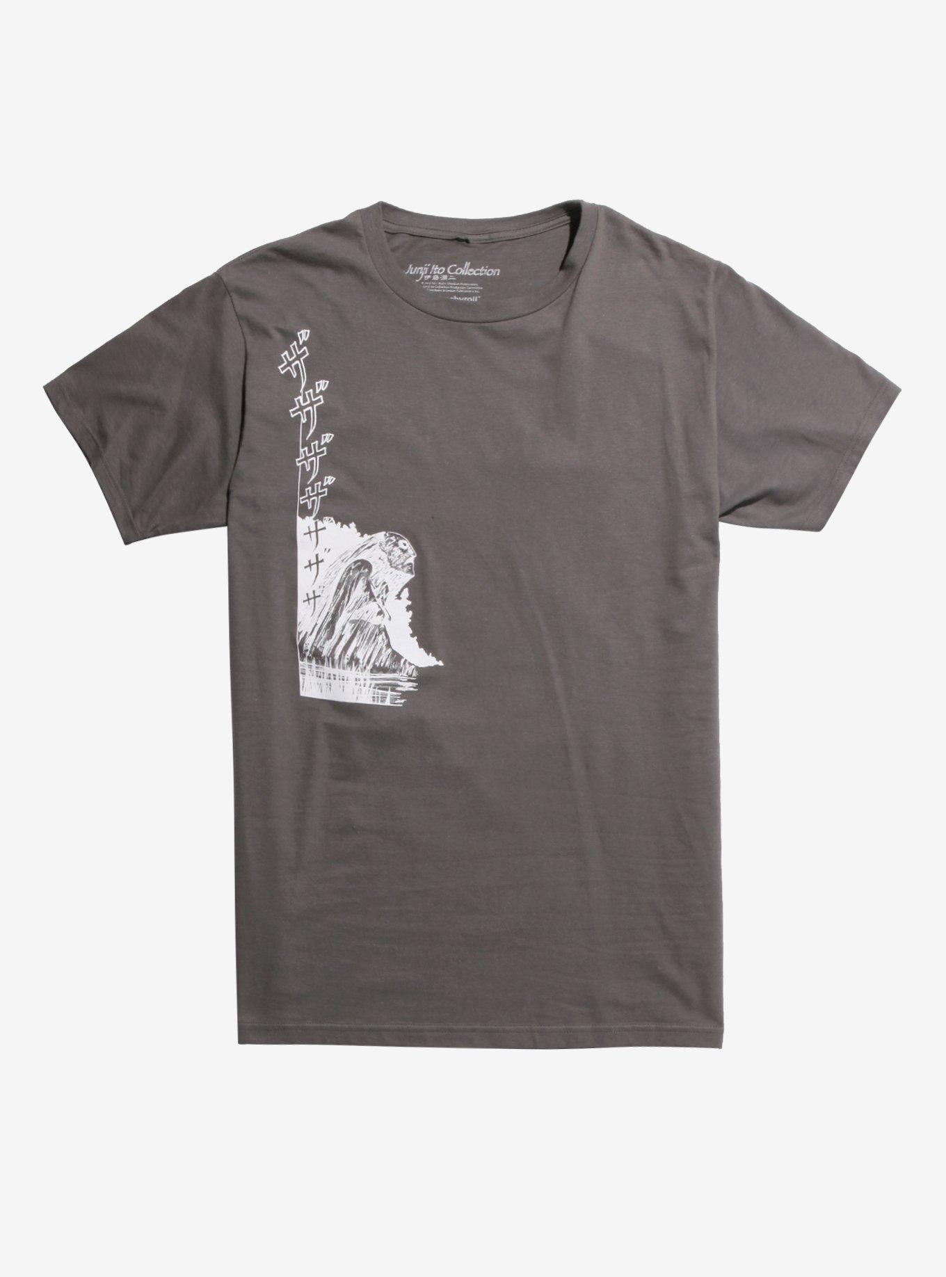 The Junji Ito Collection Rumors Swamp T-Shirt, WHITE, hi-res