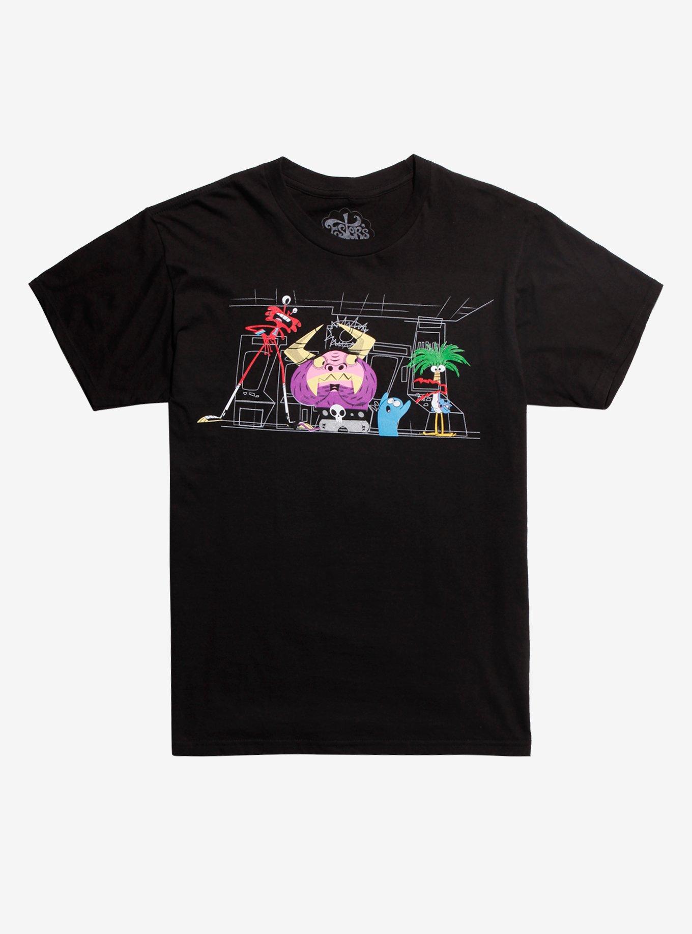 Foster's Home For Imaginary Friends Schlock Star Band T-Shirt, MULTI, hi-res