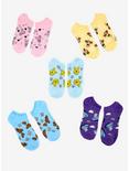 Disney Winnie the Pooh Floral Bees Ankle Socks 5 Pair - BoxLunch Exclusive, , hi-res